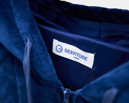 Gravitude tyngdehoodie - blå
