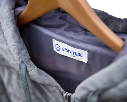 Gravitude tyngdehoodie - grå